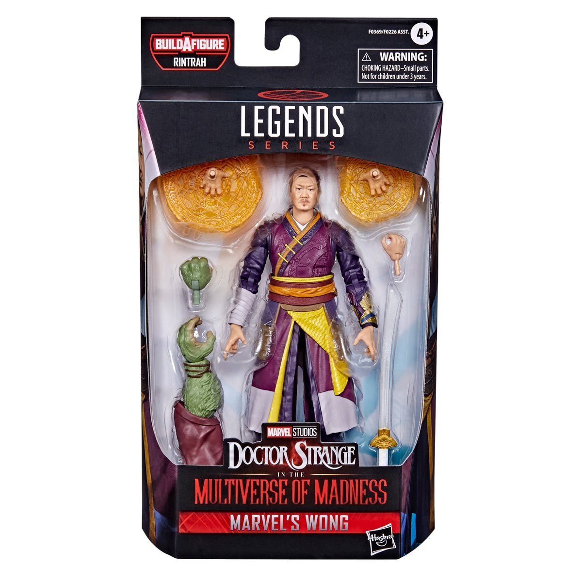 Doctor Strange in the Multiverse of Madness Marvel's Wong Hasbro No Protector Case